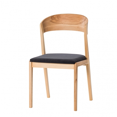 ANCORA CHAIR WITH UPHOLSTERED SEAT