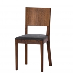 EDITA CHAIR with upholstered seat